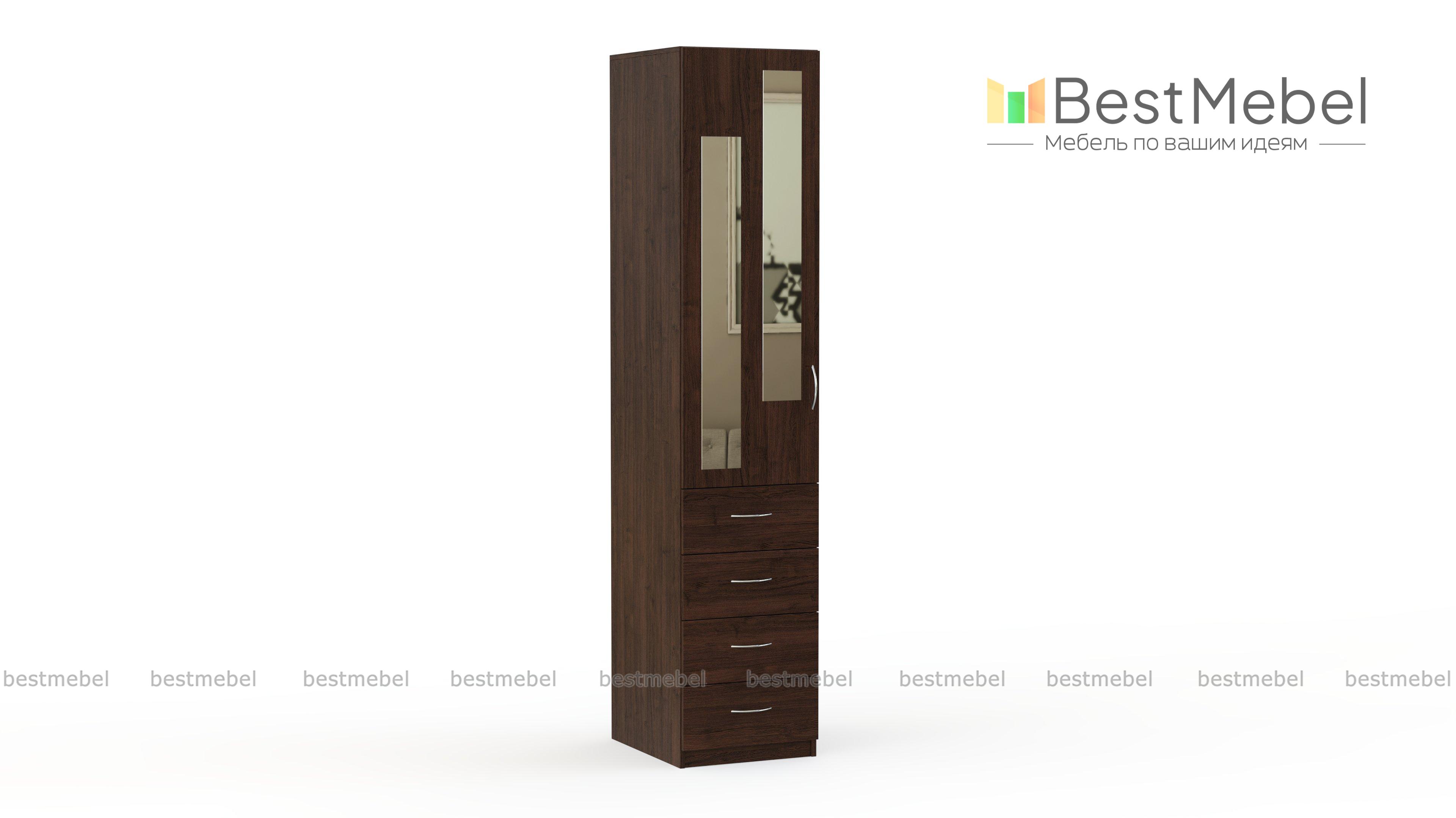 Распашной шкаф Паулина 37.1 BMS - Фото