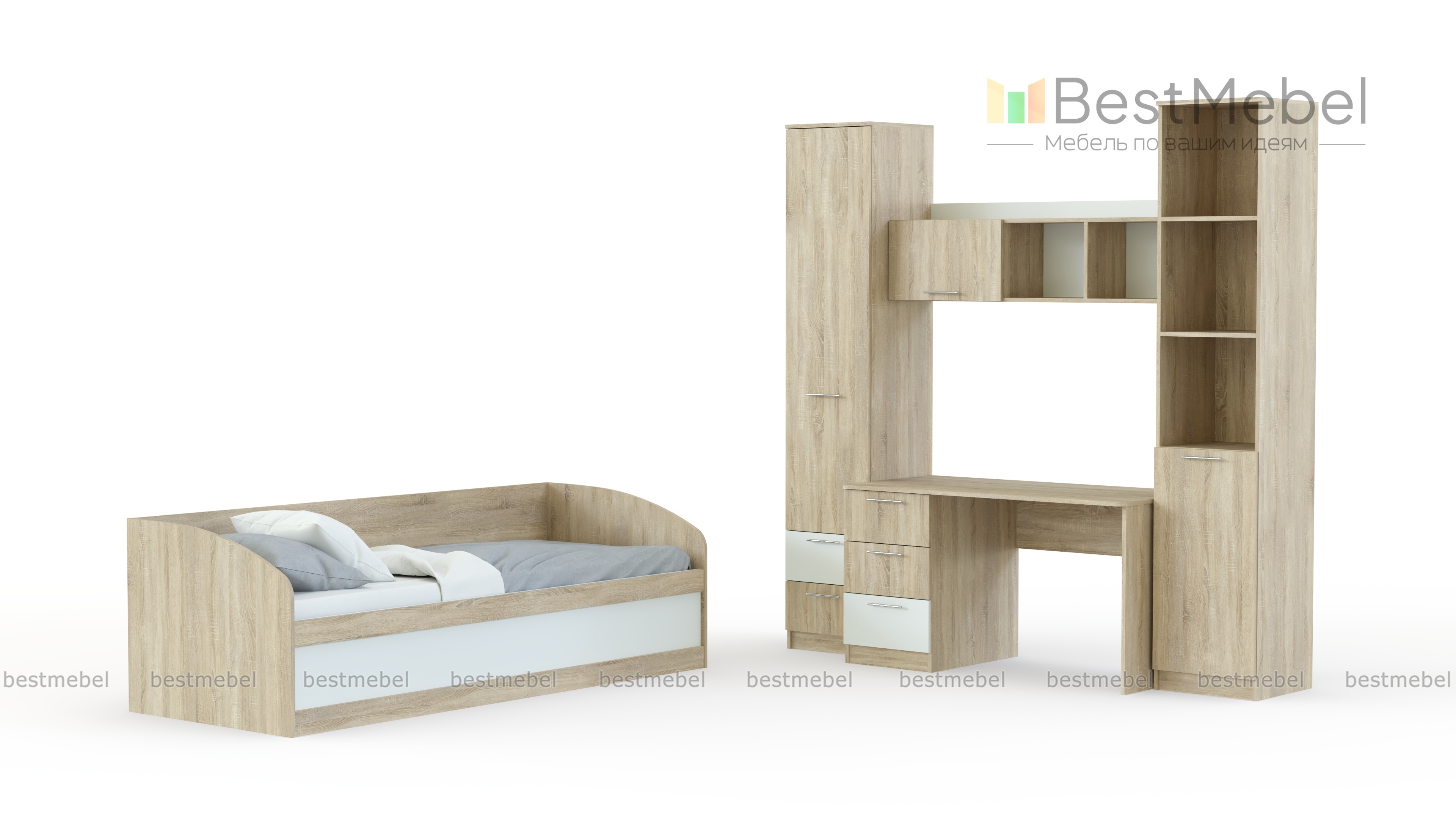 Детская мебель Рико 2 BMS