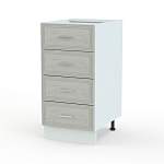 Шкаф нижний с 4-мя ящиками Ника BMS - Фото 1