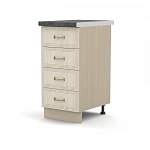 Шкаф нижний с 4-мя ящиками Ника BMS - Фото 10