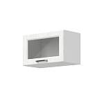 Шкаф верхний горизонтальный остекленный Европа BMS - Фото 1