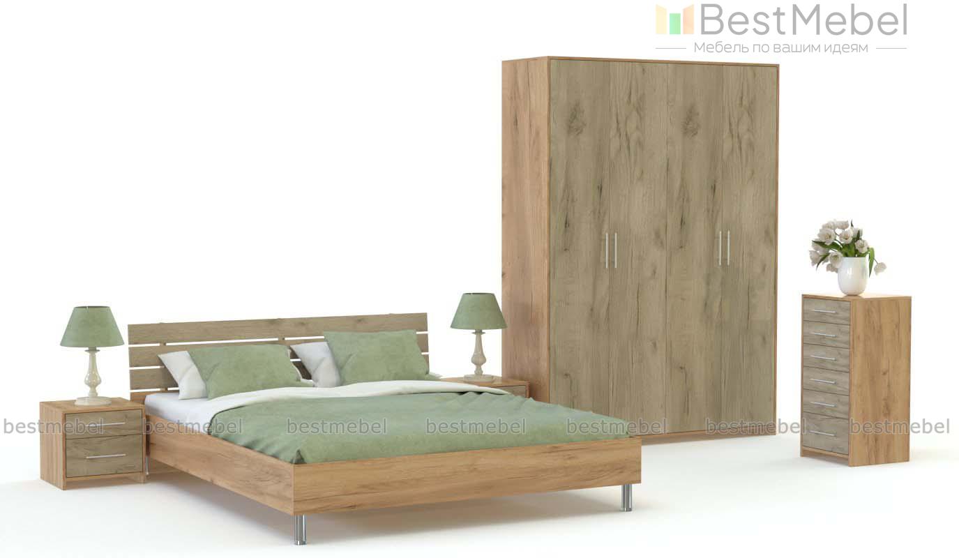 Спальня Валерия Арт 4,9 BMS - Фото