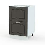 Стол с 2-мя ящиками Трапеза BMS - Фото 6