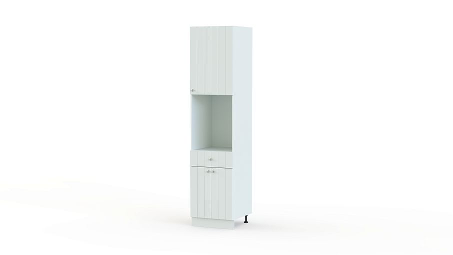 Шкаф пенал с дверцами и 1-м ящиком Прованс BMS - Фото