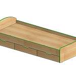 Кровать Даллас 1 BMS