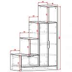 Схема сборки Лестница для кровати Лайм BMS