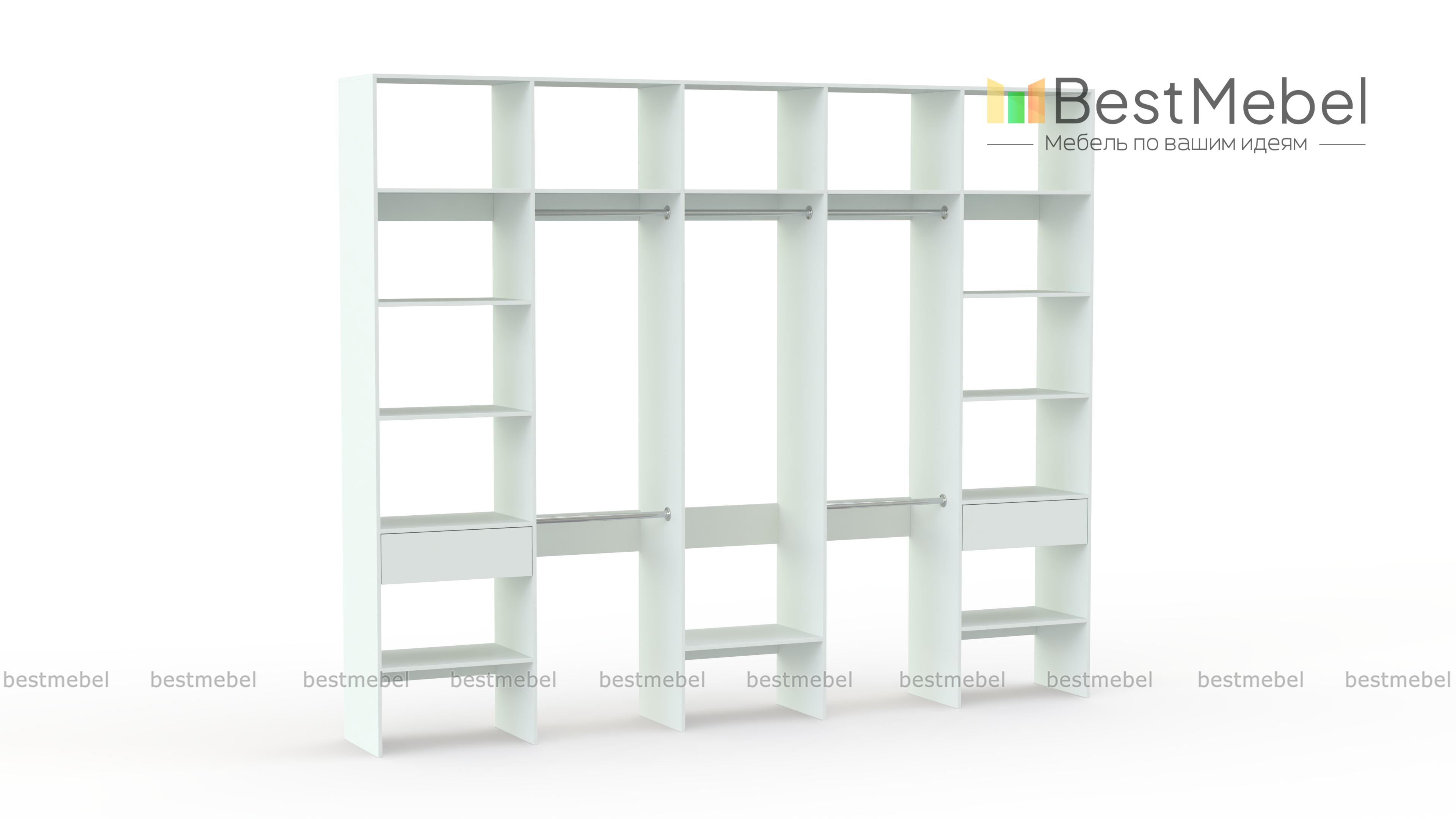 Стеллаж для одежды Мирта 70 BMS - Фото