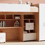 Кровать-чердак со шкафом Бемби-1 BMS - Фото 1