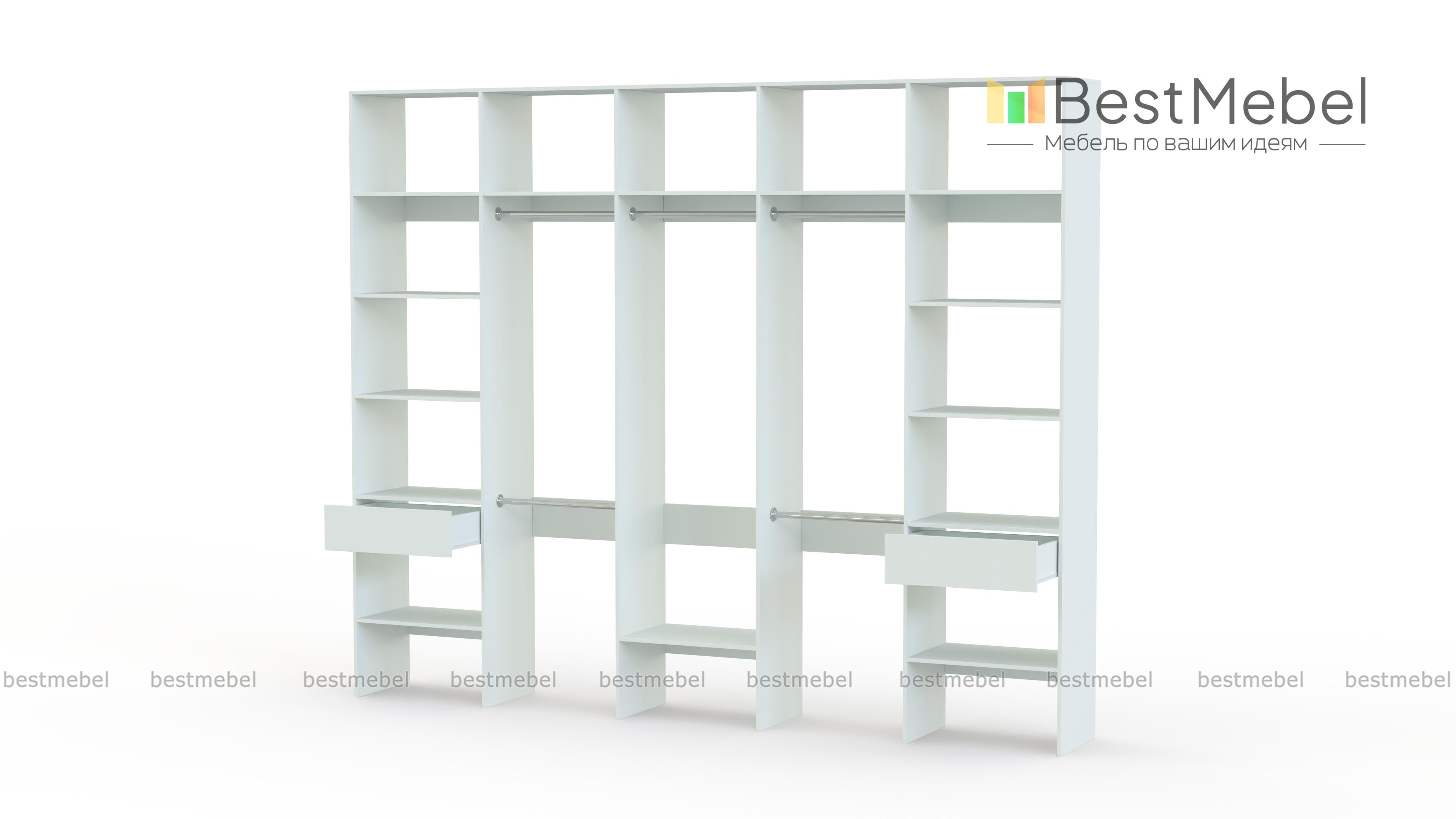 Стеллаж для одежды Мирта 70 BMS - Фото